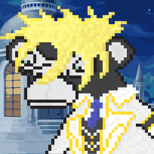 Anime Ape — PARC pixel ape