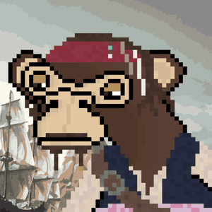 Ape Sparrow — PARC pixel ape