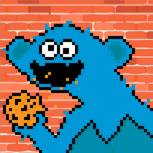 Hazard Cookie — PARC pixel ape
